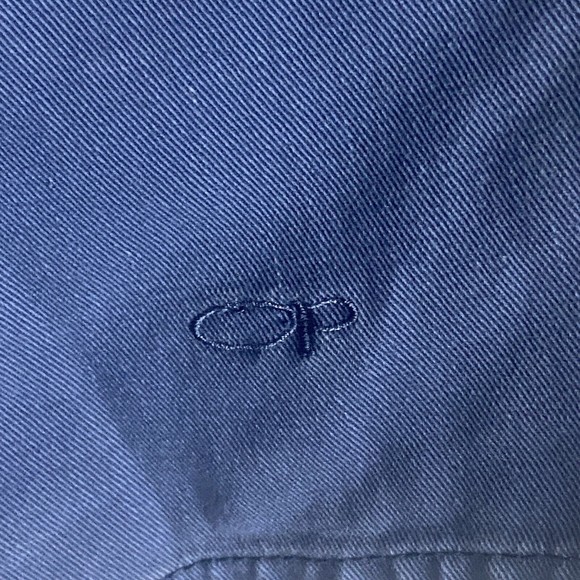 OCEAN PACIFIC OP Mens Blue Stretch Chino Shorts Size L 77952 Vintage - Picture 6 of 11